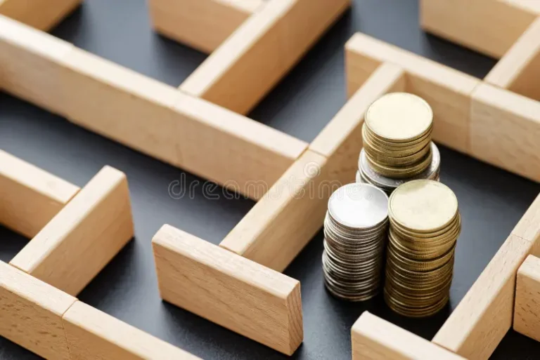 heaps-money-coins-hidden-labyrinth-game-searching-concept-financial-resource-330285050